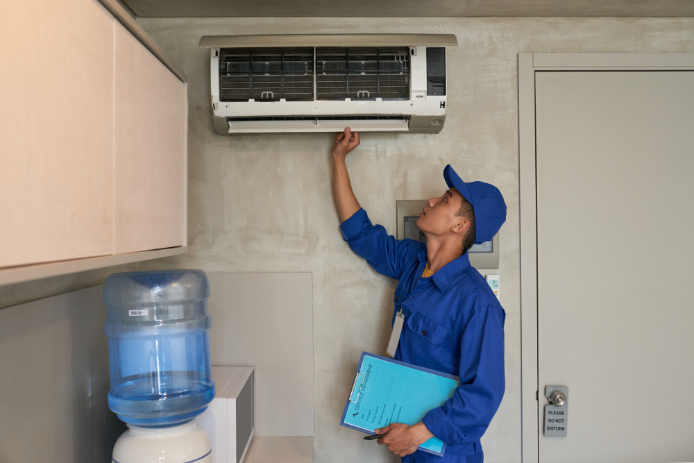 Professional air conditioner maintenance services in Dubai